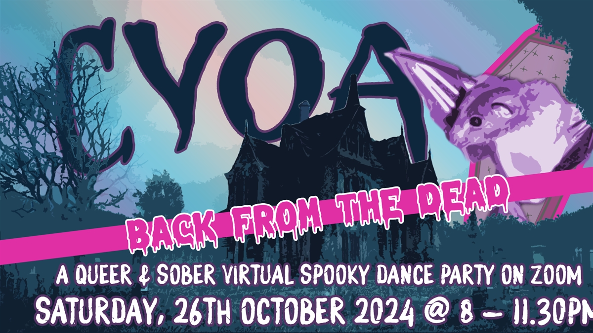 CYOA HALLOWE'EN 2024 a spooky sober virtual dance party 🎃 ⋆